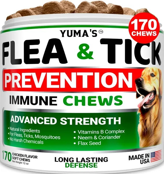 Natural Flea & Tick Prevention Soft Treats