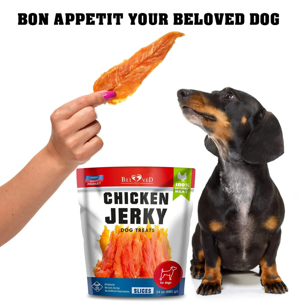 Human Grade Chicken Jerky Pet Snacks, 1.5 Lb