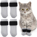 Paw Protection Booties, Grey M, Set of 4