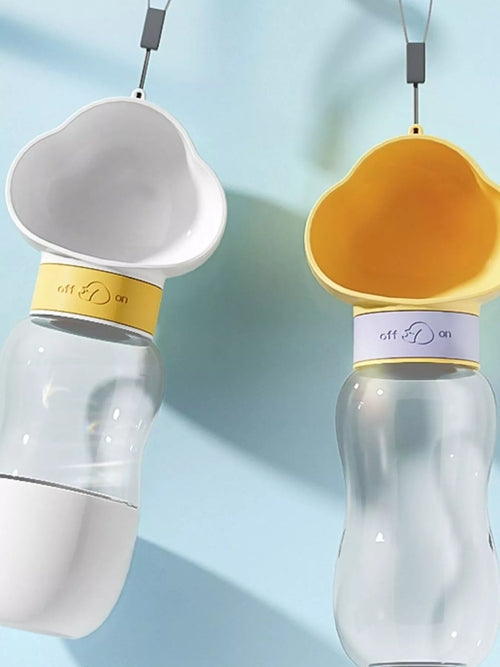 Portable 2-in-1 Pet Food and Water Vessel