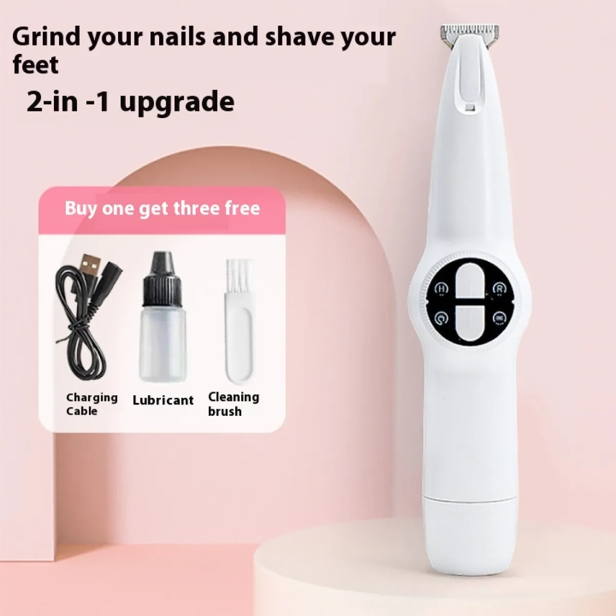 Quiet Electric Pet Nail Grinder