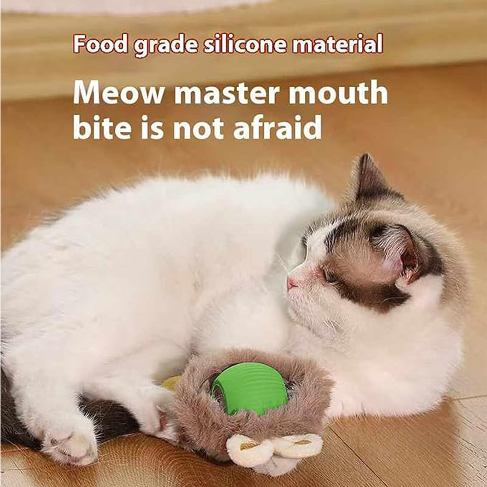 Self-Rotating Cat Enrichment Ball