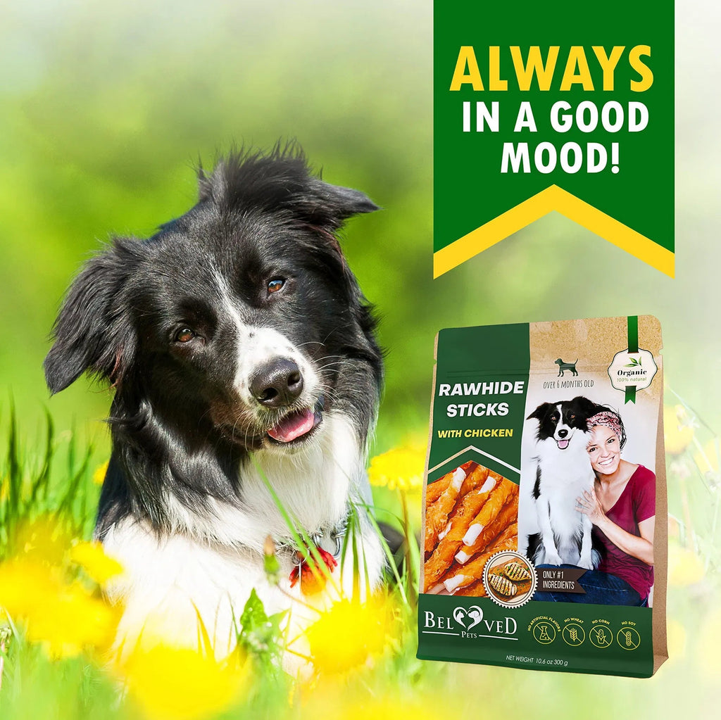Gourmet Chicken Wrapped Dog Chews, Grain-Free
