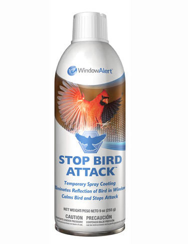 Window Alert Spray to Stop Bird Attacks