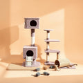 Pawlencio Cat Tree & Play Bundle components