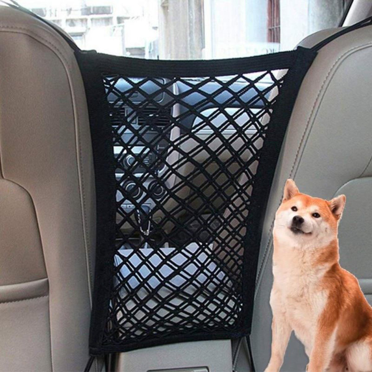 Premium Pet Vehicle Barrier Mesh Net